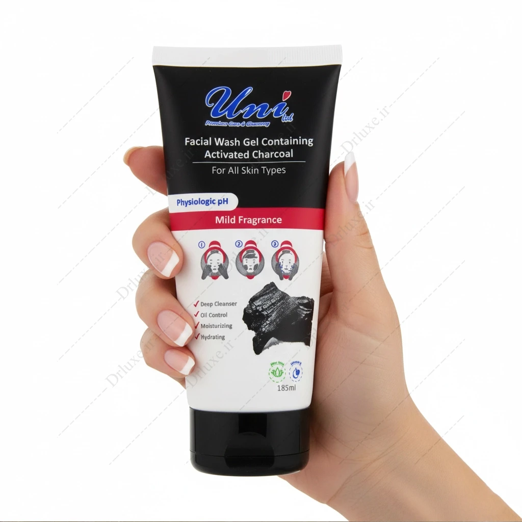 ژل شستشوی صورت یونی لد حاوی زغال فعال